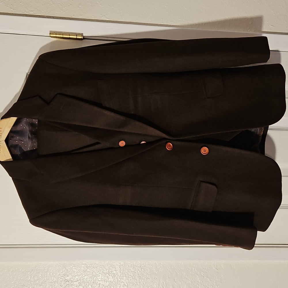 Classic Brown 3 Piece Twill Suit 42R